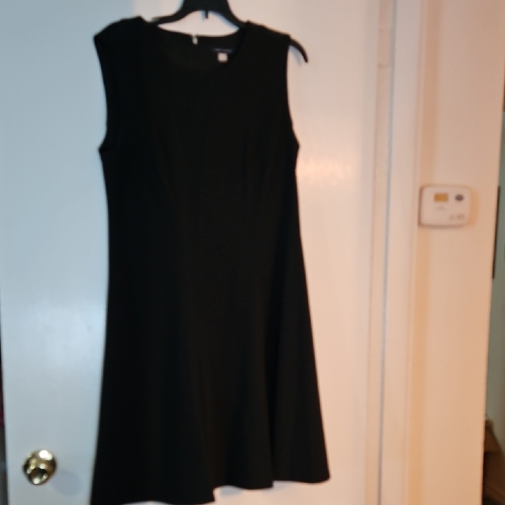 Tommy Hilfiger Black Sleeveless A-Line Mini Dress